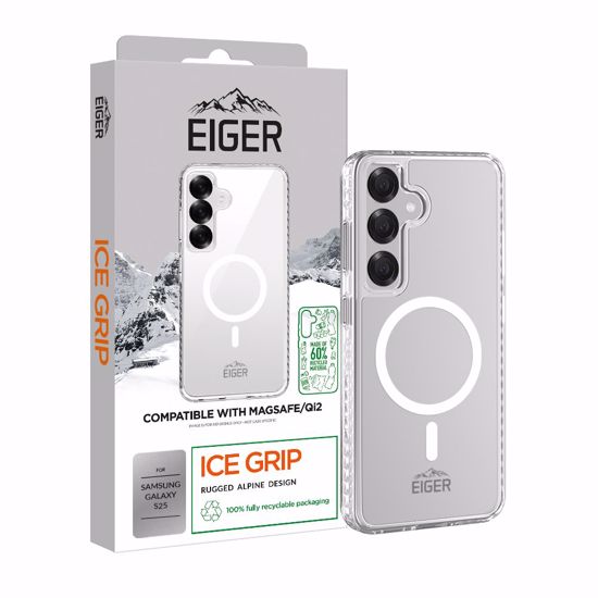 Picture of Eiger Eiger Ice Grip Magsafe Case GRS for Samsung S25 in Clear