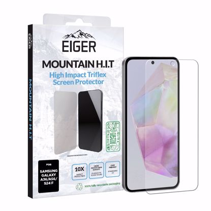 Picture of Eiger Eiger Mountain H.I.T Screen Protector GRS 1 Pack for Samsung A36 / A56 / S24 FE